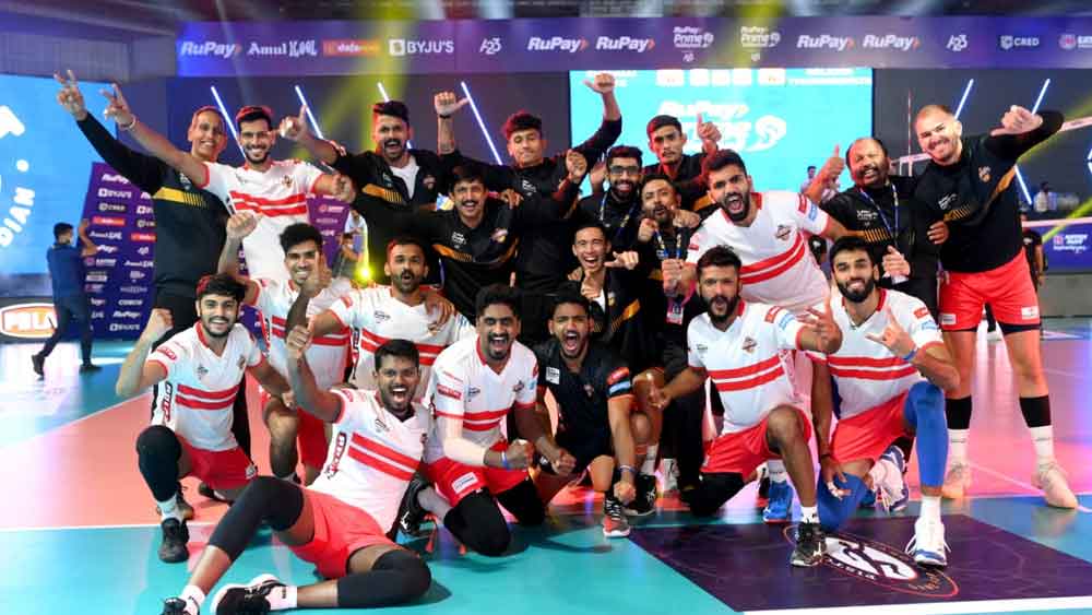 Prime Volleyball Leauge: Kolkata Thunderbolt’s performance have won the hearts of millions dgtl