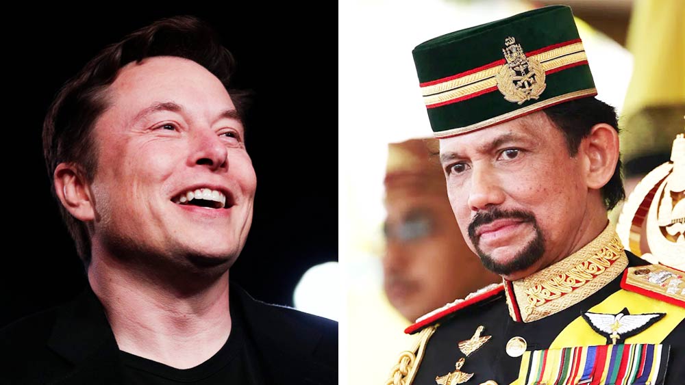 ধনসম্পত্তির নিরিখে এলন মাস্কের থেকে পিছিয়ে পড়লেও কম বিলাসী নন হাসানঅল বোকাইয়া। ১৯৬৭ সালে ব্রুনেইয়ের সুলতানের গদিতে বসার পর থেকে তাঁর ধনসম্পত্তিও পরিমাণও কিছু কম নয়। ভারতীয় মুদ্রায় তা ২ লক্ষ ২৪ হাজার ৫৩ কোটি টাকা।