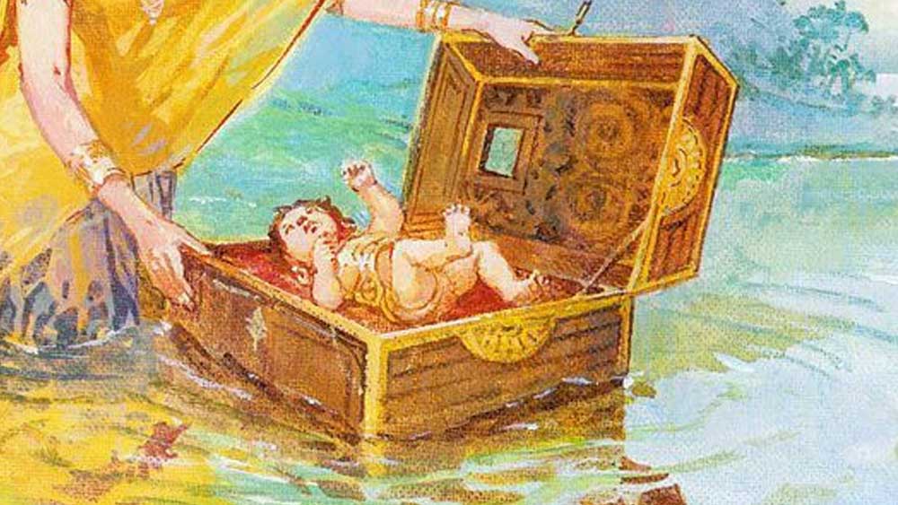 একশত বছর যুবনাশ্ব গর্ভধারণ করলেন। অবশেষে তাঁর শরীরের বাম পার্শ্ব ভেদ করে এক পুত্রের জন্ম হল। অপূর্বদর্শন ও তেজস্বী সেই পুত্রকে দেখতে দেবতারাও উপস্থিত হলেন। সমস্যা দেখা দিল সদ্যোজাত শিশুর খাদ্য নিয়ে। সে মাতৃগর্ভজাত নয়, ফলে তার মা তাকে স্তন্যদুগ্ধ দান করতে পারবেন না। তখন দেবরাজ ইন্দ্র বললেন— ‘মাং ধাস্যতি।’ এর অর্থ— ‘আমাকে পান করবে’। ইন্দ্র তাঁর তর্জনি শিশুর মুখে পুরে দিলেন। সেখান থেকে দুগ্ধ নির্গত হয়ে শিশুকে পুষ্ট করল। ‘মাং ধস্যতি’ থেকেই তার নাম হল ‘মান্ধাতা’। 