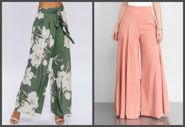 পালাজোগুলি গ্রীষ্ম এবং বসন্তে পরার জন্য বিশেষ আরামদায়ক