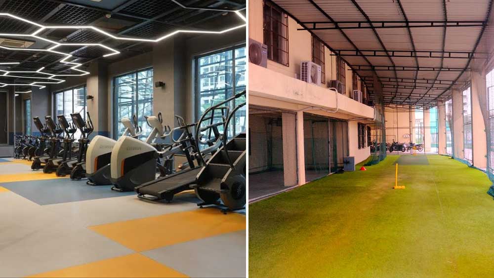 এই জিম ও ইন্ডোর নেট ব্যবহার করার সুযোগ পাবেন ধোনিরা।