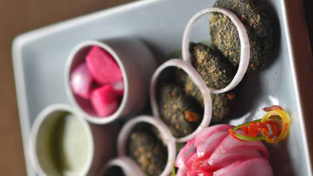  চিজ ভরা হরা ভরা কাবাব।