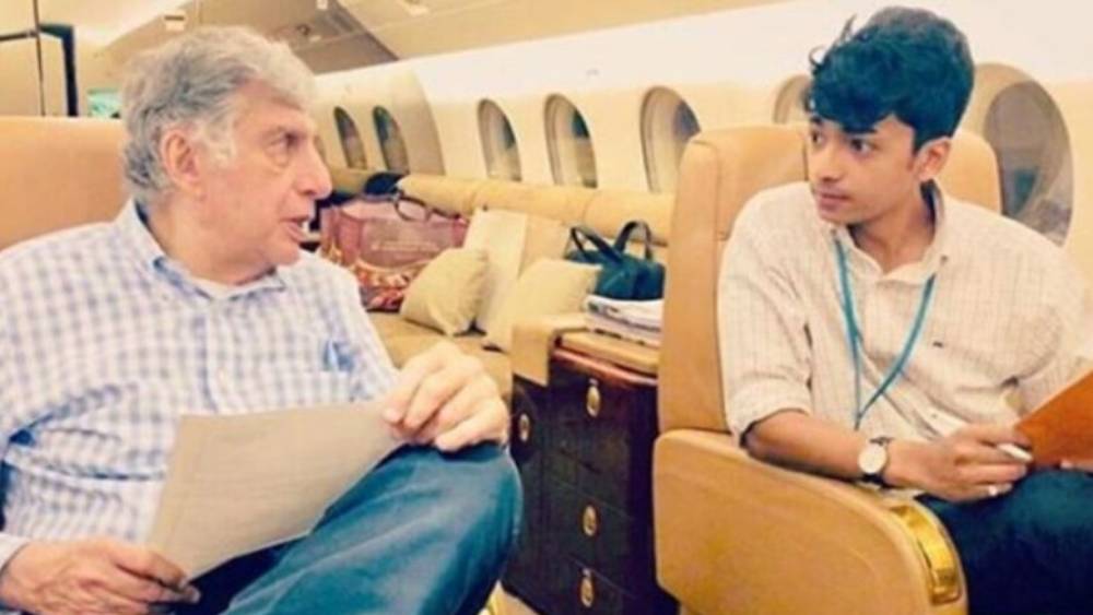 তবে টাটার সঙ্গে সম্পর্কে এর পর কিছুদিন জন্য ছেদ পড়ে শান্তনুর। চাকরি ছা়ড়েন। উচ্চশিক্ষার জন্য পুণে থেকে আমেরিকায় পাড়ি দেন। ভর্তি হন কর্নেল বিশ্ববিদ্যালয়ে। ঘটনাচক্রে এই বিশ্ববিদ্যালয়ের ছাত্র ছিলেন রতন টাটাও।