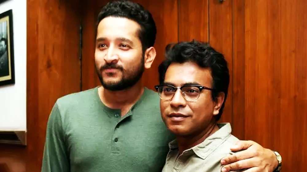 পরমব্রত চট্টোপাধ্যায় এবং রুদ্রনীল ঘোষ।