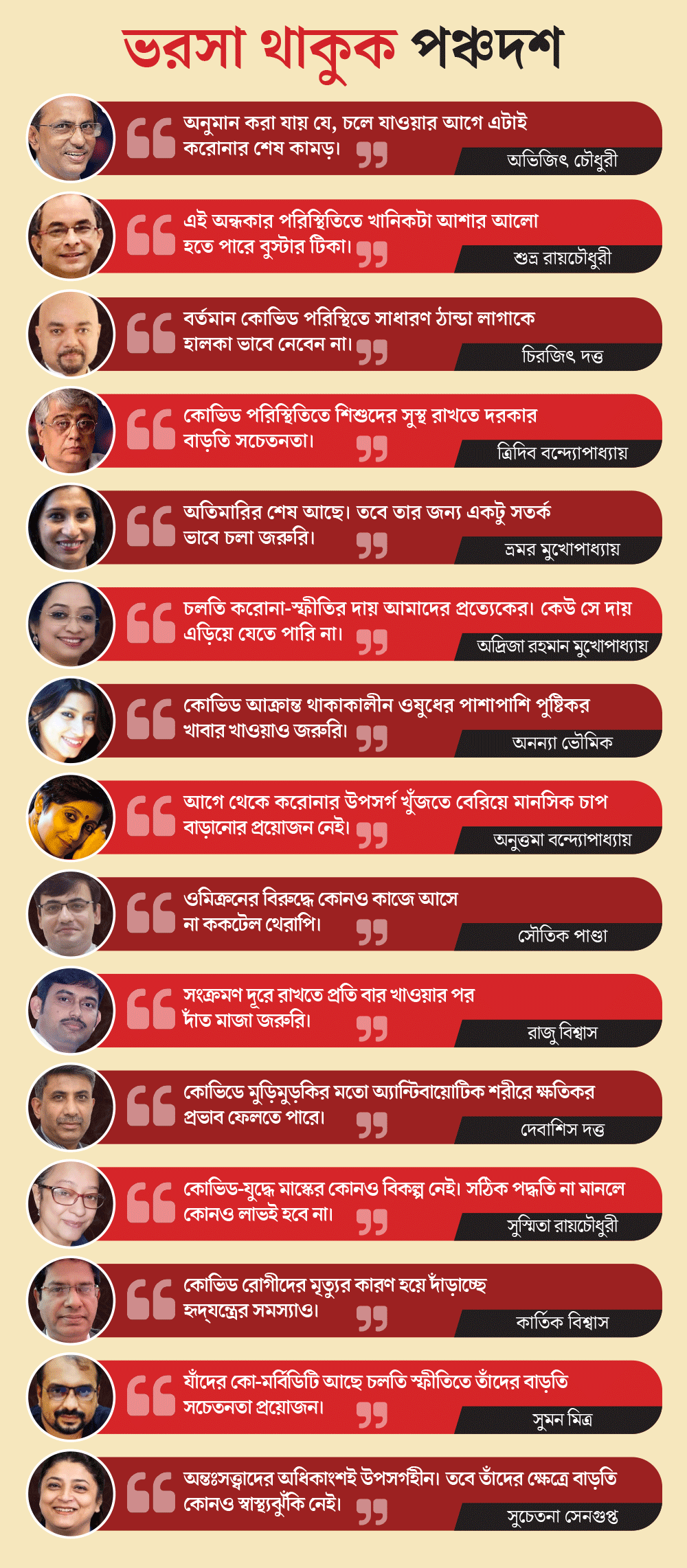 কী বললেন তাঁরা