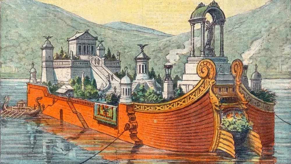 হেলেন ফিওরাত্তির কোনও ধারণাই ছিল না যে, তাঁর ঘরের প্রশংসনীয় কফি টেবিলটি ‘পাগল রাজা’ কালিগুলার নৌকার মার্বেল দিয়ে তৈরি।