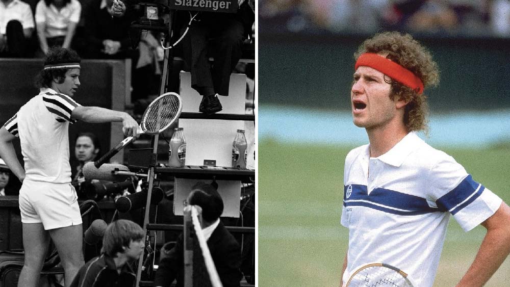 ম্যাকেনরোর দাম্পত্যজীবনের পাশাপাশি তাঁর বদমেজাজি চেহারা নিয়েও কম কাটাছেঁড়া হয়নি। আশির দশকে উইম্বলডনের সেন্টার কোর্টের ফাইনালে বিয়ন বর্গের সঙ্গে তাঁর পাঁচ সেটের অতিমানবীয় যুদ্ধে চতুর্থ সেটটি গড়িয়েছিল ৩৪ পয়েন্টের টাই-ব্রেকারে। পঞ্চম সেটটি ৬-৮ গেমে ছিনিয়ে খেতাব জিতে নেন ম্যাকেনরো। 