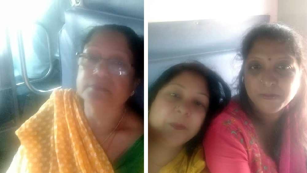 মা ও দুই মেয়ে