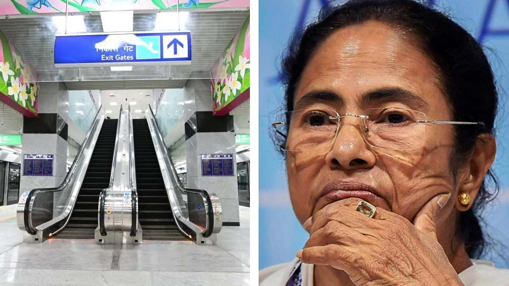 মেট্রোর এই উদ্বোধন ঘিরে রাজনৈতিক চাপানউতর শুরু হয়েছে। তৃণমূলের দাবি, সোমবার মেট্রোপথের উদ্বোধনী অনুষ্ঠানে আমন্ত্রণ জানানো হয়নি বাংলার মুখ্যমন্ত্রীকে। 