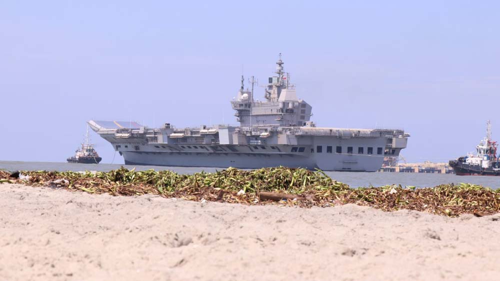 প্রায় ২১ হাজার টন উন্নত মানের ইস্পাত দিয়ে তৈরি করা হয়েছে বিক্রান্তকে। যা দিয়ে অন্তত তিনটি আইফেল টাওয়ার তৈরি করে ফেলা যাবে। 