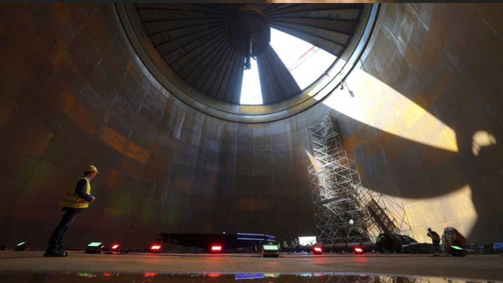 এ বছরের শেষের দিকে এই দৈত্যাকার থার্মোফ্লাস্কটি তৈরির কাজ শেষ হবে। নেদারল্যান্ডে এমনই এক থার্মোফ্ল্যাস্ক রয়েছে। তবে বার্লিনেরটি তৈরি শেষ হলে এটি হবে বিশ্বের বৃহত্তম গরম জল রাখার ব্যবস্থা।