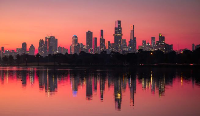 গোধুলি শহর, ছবি: অভ্র পাল