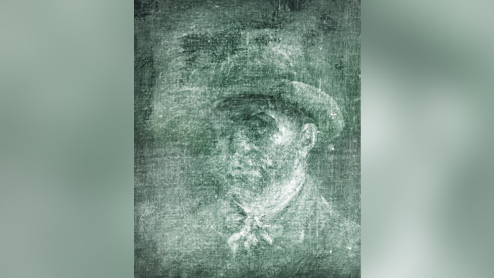 কোনও বিশেষ কারণে শিল্পী তাঁর আত্মপ্রতিকৃতির কাজ অসম্পূর্ণ রেখেছিলেন বলেই মনে করা হচ্ছে এই ছবি দেখে।