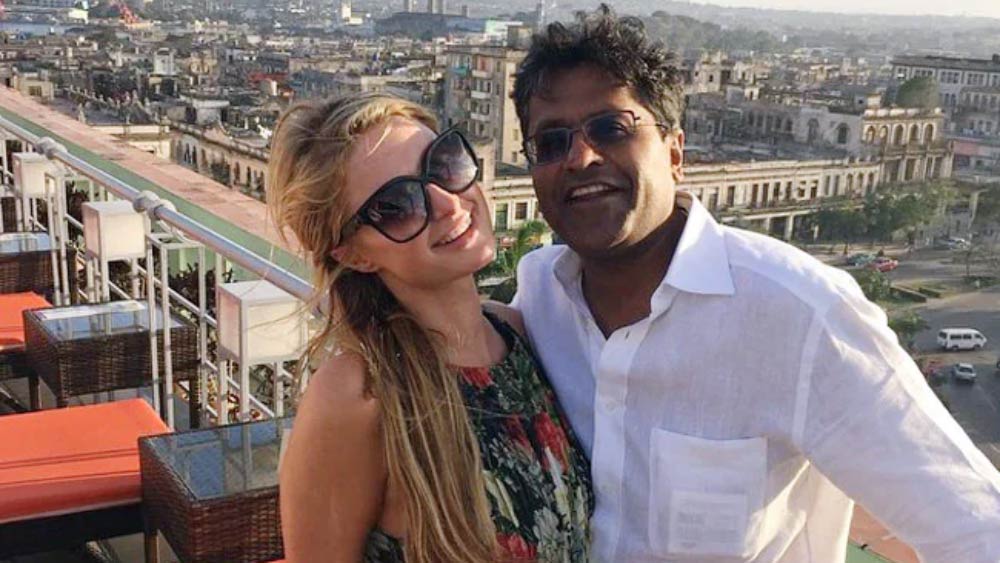 প্যারিস হিলটনের সঙ্গে ললিত মোদী