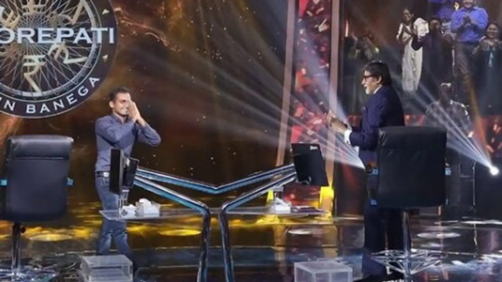 বিগবি যখন তাঁকে কোটিপতি হিসেবে ঘোষণা করেন, তখন নিজের কানকে বিশ্বাস করতে পারছিলেন না সাহিল।