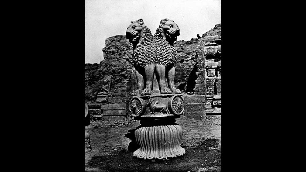 দীননাথ হলেন সেই ব্যক্তি, যিনি উত্তর প্রদেশের সারনাথ স্তূপের প্রাচীন ভাস্কর্য ‘লায়ন ক্যাপিটাল অব অশোক’-এর উপর ভিত্তি করে অশোক স্তম্ভের নকশা তৈরি করেছিলেন। তাঁর কাজ ভারতীয় সংবিধানের মূল পাণ্ডুলিপির প্রথম পাতাতেও শোভা পেয়েছে।