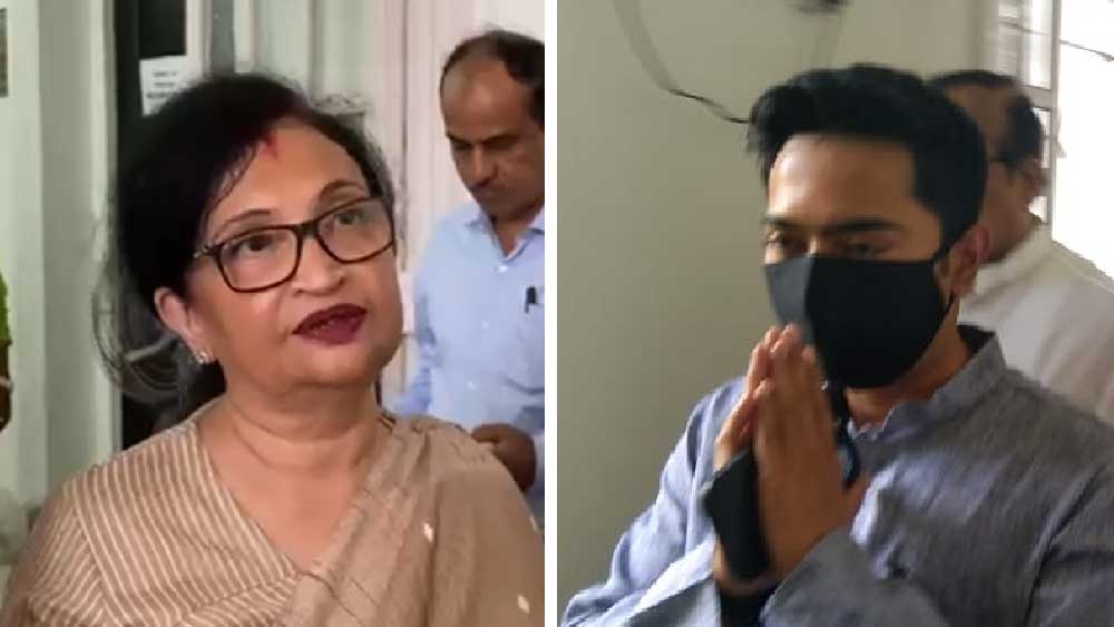 সরাসরি: বিজেপির বিরুদ্ধে বিধিভঙ্গের অভিযোগ চন্দ্রিমার, ভোট দিতে এলেন অভিষেক