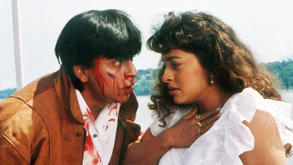 কিন্তু এই ছবিতে সবার নজর কাড়েন খলনায়কের চরিত্রে অভিনয় করা শাহরুখ খান। রাহুলের মুখে ‘আই লাভ ইউ ক...ক...ক... কিরণ’ বলিউড সিনেমাজগতের বিখ্যাত সংলাপের অন্যতম দৃষ্টান্ত।