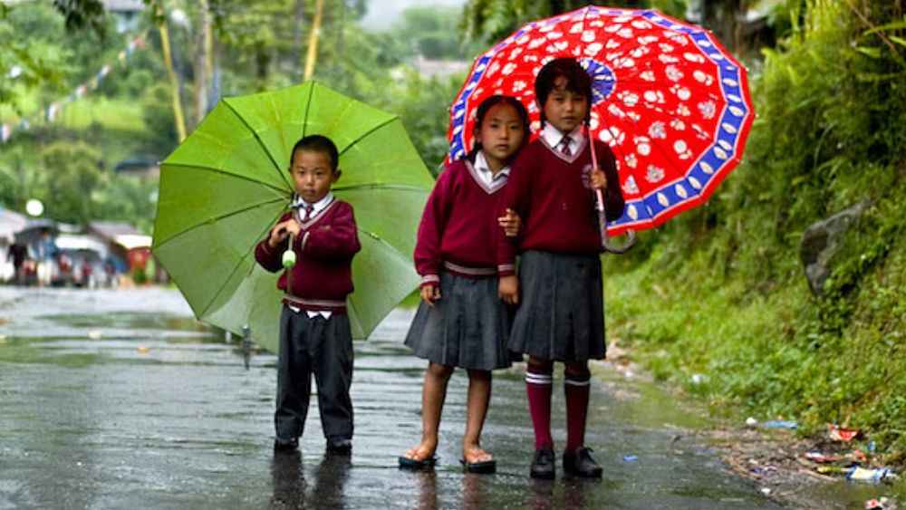 বর্ষায় সিকিম