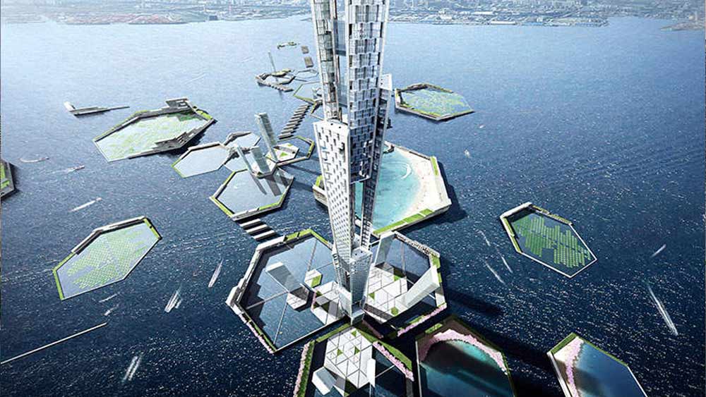 এর ফলে পুরো ইমারতটিই বায়ু প্রতিরোধী হিসাবে কাজ করবে। ৪২১ তলার এই টাওয়ারের উপরের তলায় জল পৌঁছনো একটি গুরুতর সমস্যা। এর জন্য ব্যবস্থা করেছেন রবার্টসন। ইমারতের মাঝে জল জমিয়ে রাখার জন্য বিশেষ ধরনের ‘স্টোরেজ’ তৈরি করা হবে।