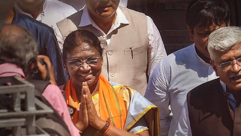 ২০০০ সালে রায়রংপুর পুরসভারই চেয়ারপার্সন হন দ্রৌপদী। ২০০৪ সালে ওড়িশার বিধানসভা নির্বাচনে এই রায়রংপুর কেন্দ্র থেকেই তিনি জিতেছিলেন। এক সময় বিজেপির তফসিলি উপজাতি মোর্চার ভাইস প্রেসিডেন্টও ছিলেন এই জনজাতি কন্যা।