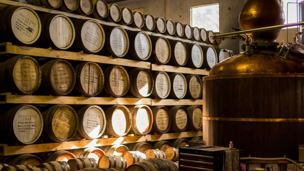 কী ভাবে পরিবেশের ক্ষতি এড়ানো সম্ভব? অ্যানাবেল জানিয়েছেন, তাঁর সুরা তৈরির কারখানায় বদ্ধ জলাশয়ের ঘাসমাটির চাপড়া ব্যবহার একেবারেই নিষিদ্ধ।