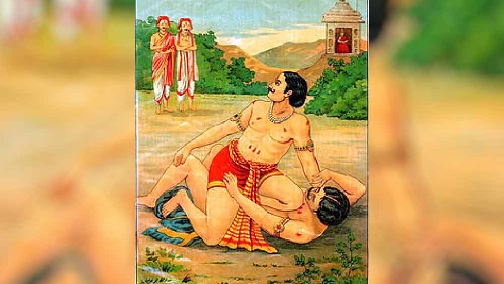 ‘মহাভারত’-এর অন্যতম কুশীলব মগধরাজ জরাসন্ধের জন্মবৃত্তান্তও খুবই আশ্চর্যের। জরাসন্ধের পিতা বৃহদ্রথ কাশীরাজের যমজ কন্যকে বিবাহ করেন। কিন্তু তিনি অপুত্রক থেকে যান। চণ্ডকৌশিক নামে এক মুনি তাঁর সভায় উপস্থিত হয়ে তাঁকে একটি ফল দান করেন। রাজা সেই ফলটিকে দুই সমান ভাগে কেটে তাঁর দুই রানিকে খেতে দেন। যথাকালে দুই রানিই সন্তানসম্ভবা হন এবং দেখা যায়, তাঁরা একটি পুত্রসন্তানের দু’টি অংশ আলাদা আলাদা ভাবে প্রসব করেছেন। বৃহদ্রথ সেই অংশ দু'টি অরণ্যে নিক্ষেপের নির্দেশ দেন। অরণ্যে জরা নামে এক রাক্ষসী সেই দুই বিচ্ছিন্ন অংশকে জোড়া লাগিয়ে তাকে বাঁচিয়ে তোলেন এবং রাজার কাছে ফিরিয়ে দিয়ে আসেন। জরার নামানুসারেই সেই শিশুর নাম রাখা হয় জরাসন্ধ।