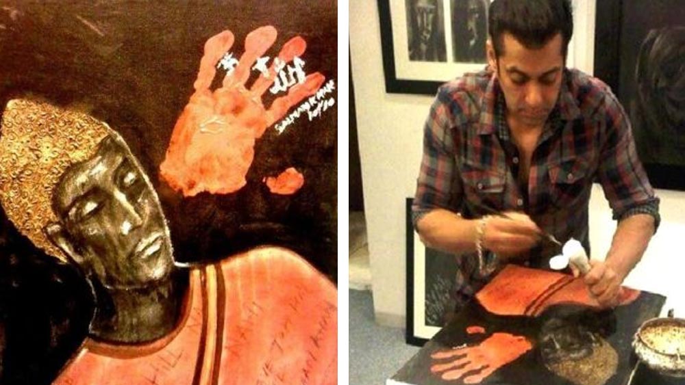 বাদ যাননি আমাদের ‘ভাইজান’ও। পানভেলের বাংলোতে শিল্পকর্মের অভাবনীয় সংগ্রহ গড়ে তুলেছেন সলমন। তিনি নিজেও অবসর সময়ে আঁকতে ভালবাসেন। 