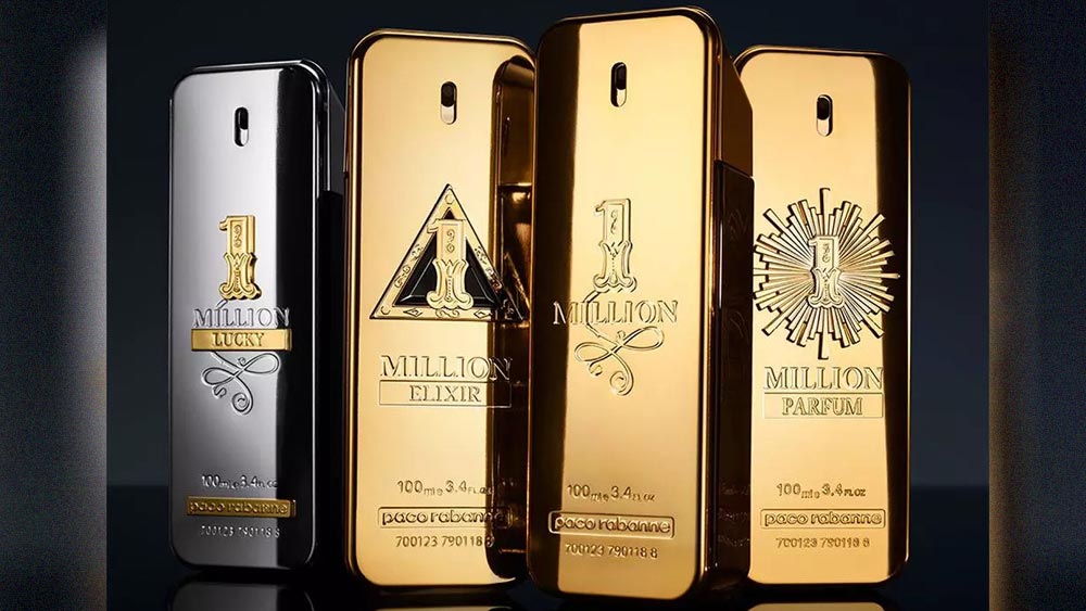 ১ মিলিয়ন: প্যাকো রাবানে-র ১ মিলিয়ন সুগন্ধি বিলাসবহুল ব্র্যান্ডের মূল্যবান সুগন্ধিগুলির মধ্যে একটি। এই সুগন্ধির বোতল ১৮ ক্যারাট সোনা এবং একটি ০.৩ ক্যারাট হিরে দিয়ে তৈরি। এ ছাড়াও, সুগন্ধির বোতলটি আবার একটি চামড়ার বাক্সে ভরে বিক্রি করা হয়। এই চামড়ার বাক্সটি একটি সোনার তালা দিয়ে সুরক্ষিত থাকে। এই সুগন্ধির অনেকরকমের গন্ধ রয়েছে। আপনি জেনে অবাক হবেন যে এই সীমিত সংস্করণের সুগন্ধির প্রতিটি বোতলে আলাদা আলাদা গন্ধ রয়েছে। ভারতীয় মুদ্রায় এই সুগন্ধির দাম প্রায় ৪৪ লক্ষ টাকা।