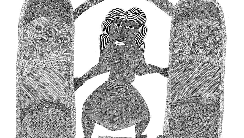 জানগার সিংহ শ্যামের ‘লীলাহরি কোঠি’।