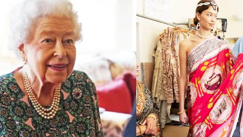 এই সেই শাড়ি।