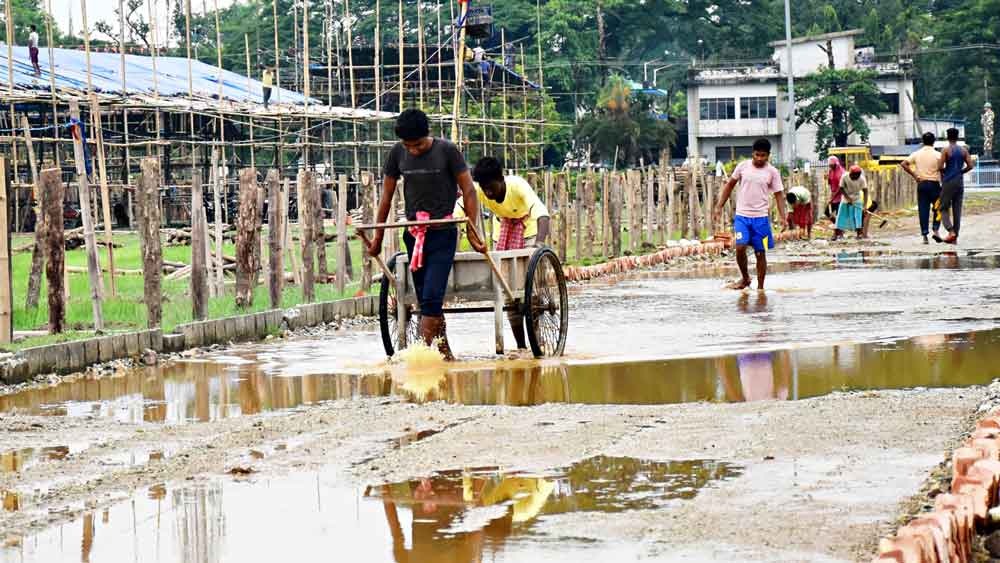 Monsoon arrived at North Bengal before the assembly of Mamata Banerjee  