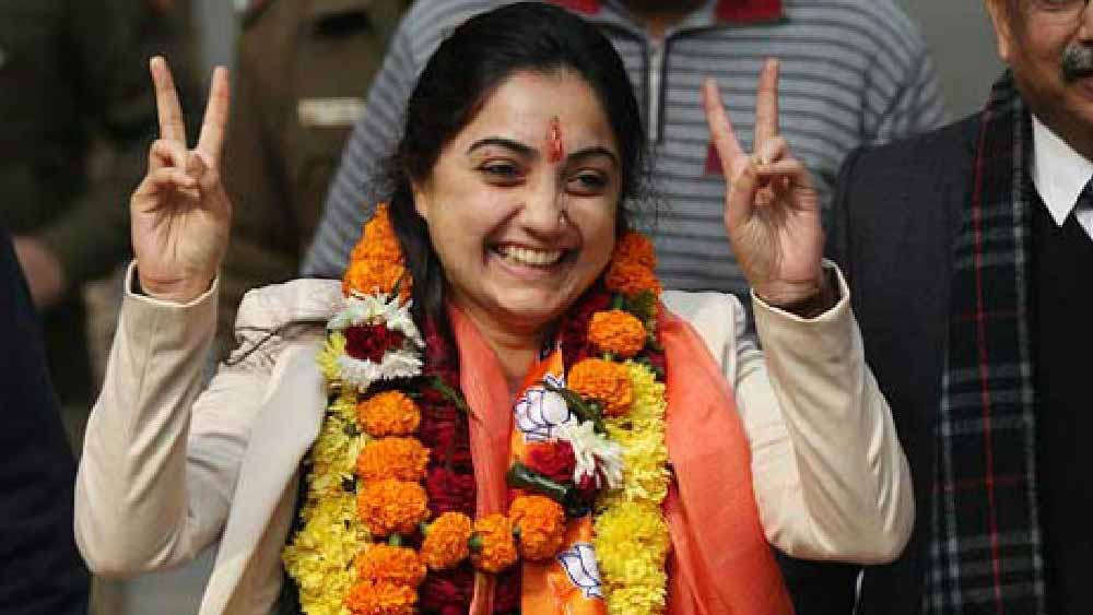 ২০১৭ সালে দিল্লি বিজেপির মুখপাত্র হন নূপুর শর্মা।