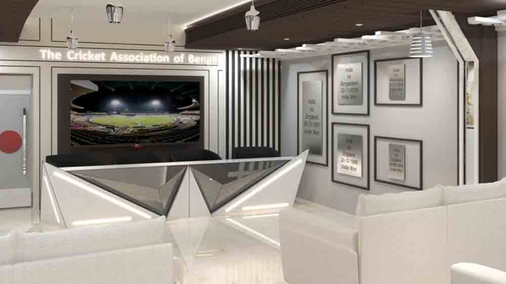 বদলে যাচ্ছে ক্রিকেটারদের সাজঘর এবং অতিথিদের খাওয়ার জায়গা। বিরাট কোহলী, রোহিত শর্মারা যেখানে সাংবাদিক বৈঠক করেন, সেখানেও হবে বদল।