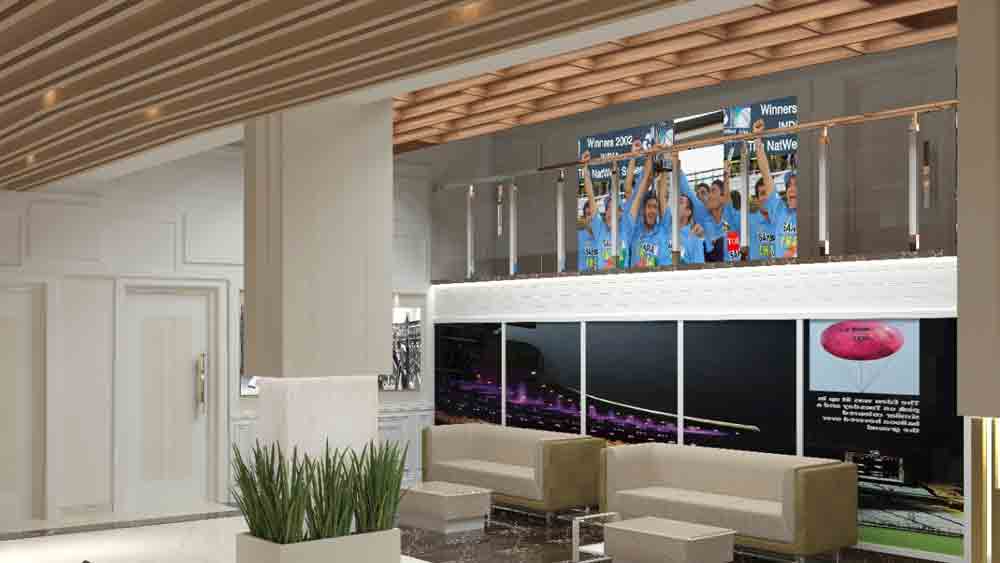 ক্লাব হাউসের লোয়ার টায়ারের আসন বদলানোর কাজ ইতিমধ্যেই শুরু হয়ে গিয়েছে।