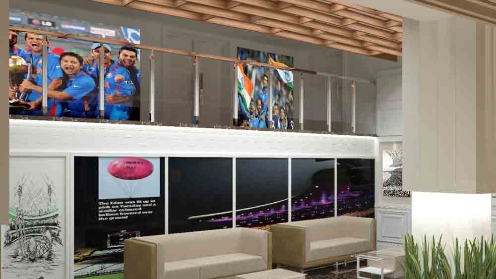 এ ছাড়া, গ্যালারির এফ, জি, এইচ স্ট্যান্ডের উপর ক্যানোপি বসানোর কাজ শুরু হবে, যা সৌন্দর্য বাড়াবে গোটা স্টেডিয়ামের।