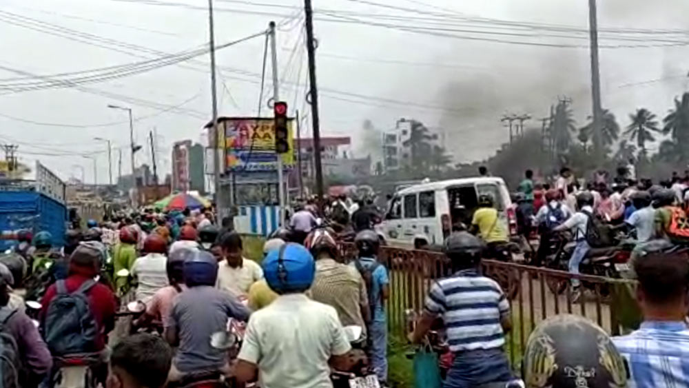 Under construction school collapsed in Cooch Behar dgtld
