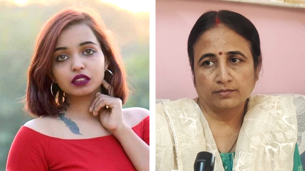 ক্ষমার নিজেকে বিয়ে করতে চলার ঘটনা প্রকাশ্যে আসতেই সংবাদ মাধ্যমে তাঁর উপর চড়াও হন বিজেপি নেত্রী সুনীতা শুক্ল। নেত্রী দাবি করেন, ক্ষমা যা করতে চলেছেন হিন্দু ধর্ম তার অনুমতি দেয় না।