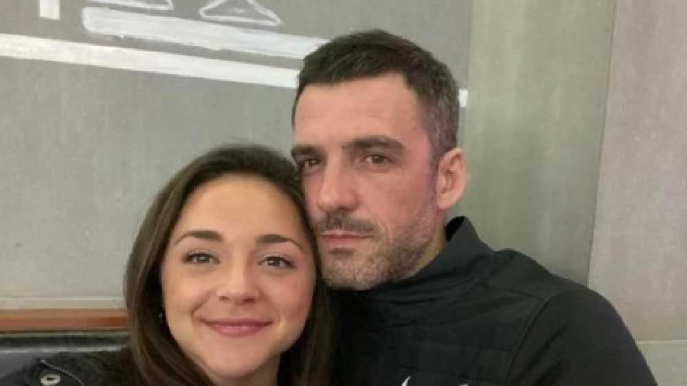 প্রেমিকের সঙ্গে রিচেল।