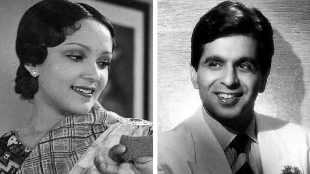 পরে বলিউড অভিনেত্রী দেবিকা রানি তাঁকে হিন্দি ছবিতে অভিনয় করার প্রস্তাব দেন। দিলীপ অভিনীত প্রথম তিনটি ছবি তেমন হিট না করলেও ১৯৪৭-এ মুক্তি পাওয়া ‘জুগনু’ ছবি বক্স অফিসে তুমুল সাড়া ফেলে। এর পর আর তাঁকে পিছন ফিরে তাকাতে হয়নি।