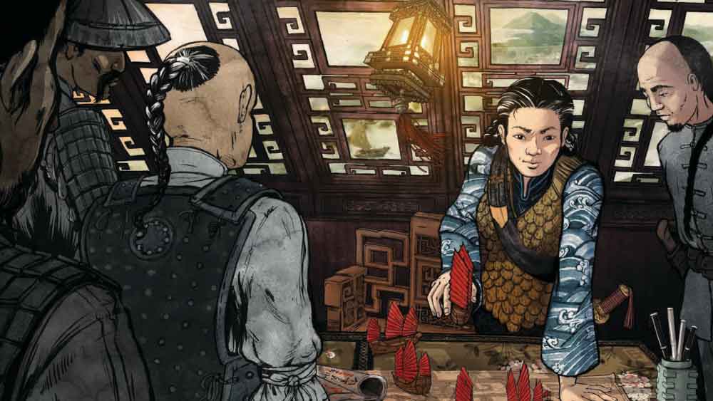 কর আদায়ের জন্য গংডং এলাকায় একাধিক অফিস তৈরি করেন চেং। সেই অফিস থেকে কর আদায় করা হত সমুদ্রে নিরাপদে চলাচলের জন্য। কার্যত পাল্টা রাষ্ট্রব্যবস্থা গড়ে তুলতে শুরু করেছিলেন চেং।