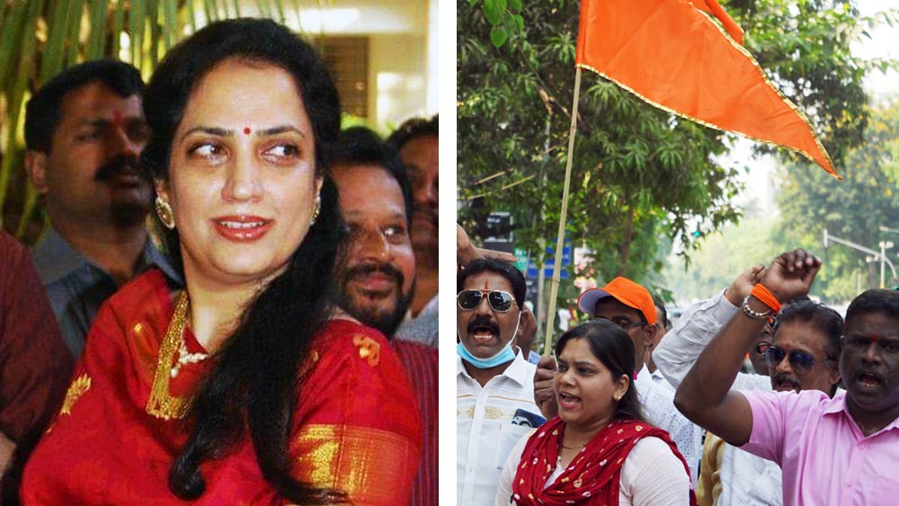 শিবসেনায় বিদ্রোহ সামাল দিতে বিক্ষুব্ধদের স্ত্রীদের মাধ্যমে যে ভাবে সমঝোতার পথ খুলেছেন উদ্ধব-পত্নী, তা রাজনৈতিক ভাবে তাৎপর্যপূর্ণ বলেই মনে করা হচ্ছে।