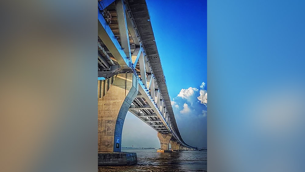 পদ্মা সেতুর প্রশংসা করে বাংলাদেশের প্রধানমন্ত্রী বলেন, ‘‘পদ্মার বুকে জ্বলে উঠেছে লাল, নীল, সবুজ, সোনালি আলোর ঝলকানি। ৪২টি স্তম্ভ যেন স্পর্ধিত বাংলাদেশের প্রতিচ্ছবি। বঙ্গবন্ধু শেখ মুজিব বলেছিলেন, বাঙালিকে কেউ দাবায়ে রাখতে পারবে না, পারেনি। আমরা বিজয়ী হয়েছি।’’