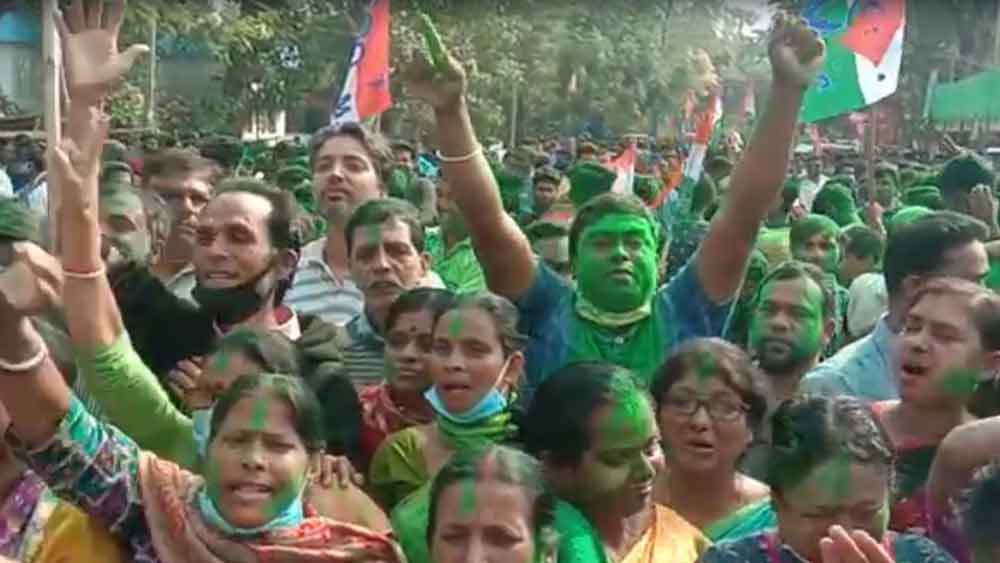 সরাসরি: কাঁথিতেও জয়ের পথে তৃণমূল, রাজ্য জুড়েই পুরভোটে সবূুজ ঝড় অব্যাহত