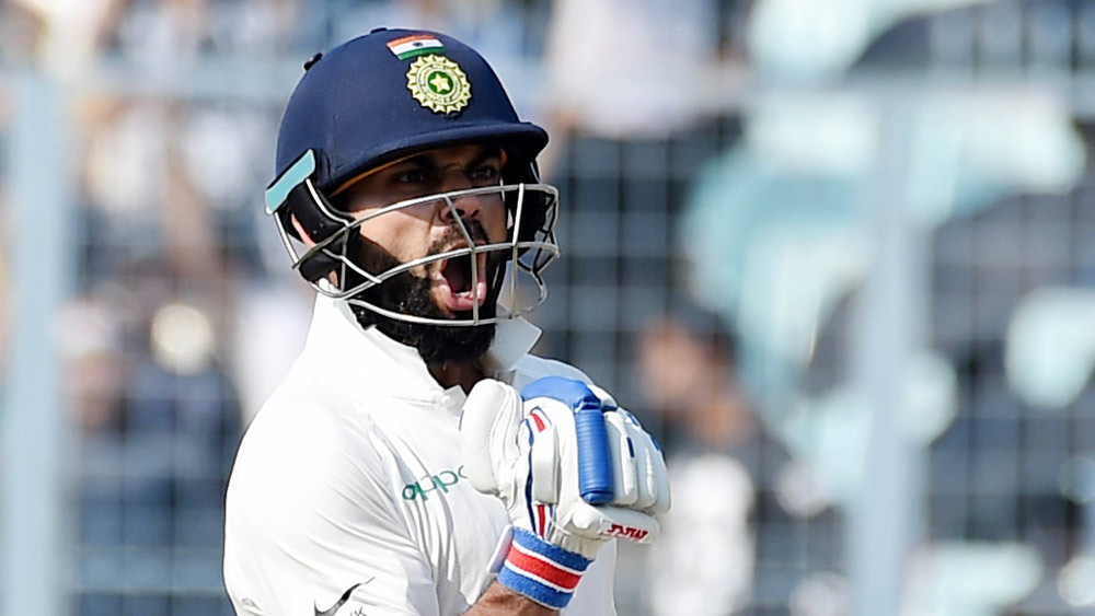 তিন ম্যাচের টেস্ট সিরিজে ভারতীয়দের মধ্যে সর্বোচ্চ রান কোহলীর। ২০১৭ সালে শ্রীলঙ্কার বিরুদ্ধে ৬১০ রান করেছিলেন তিনি।