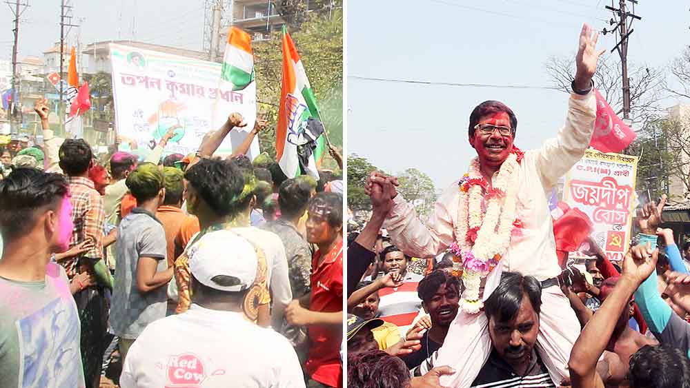 West Bengal Municipal Election Results 2022: Congress and left's result in kharagpur 