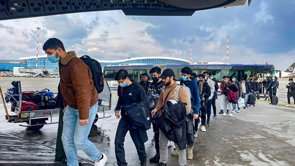 হাঙ্গেরিতে ইউক্রেনে পড়তে যাওয়া ভারতীয়রা।