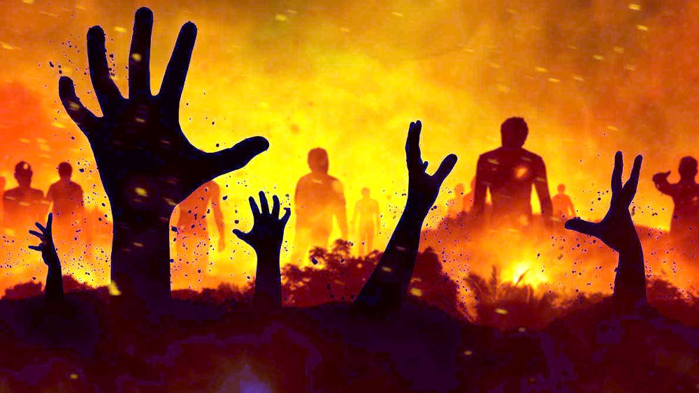 অসিপত্রকানন: বেদ-বিরোধীদের এখানে ঠাঁই হয়। এখানকার গাছের পাতাগুলি ধারালো তরবারির মতো। পাপীদের উপরে সেগুলি জোরে জোরে নিক্ষিপ্ত হয়।