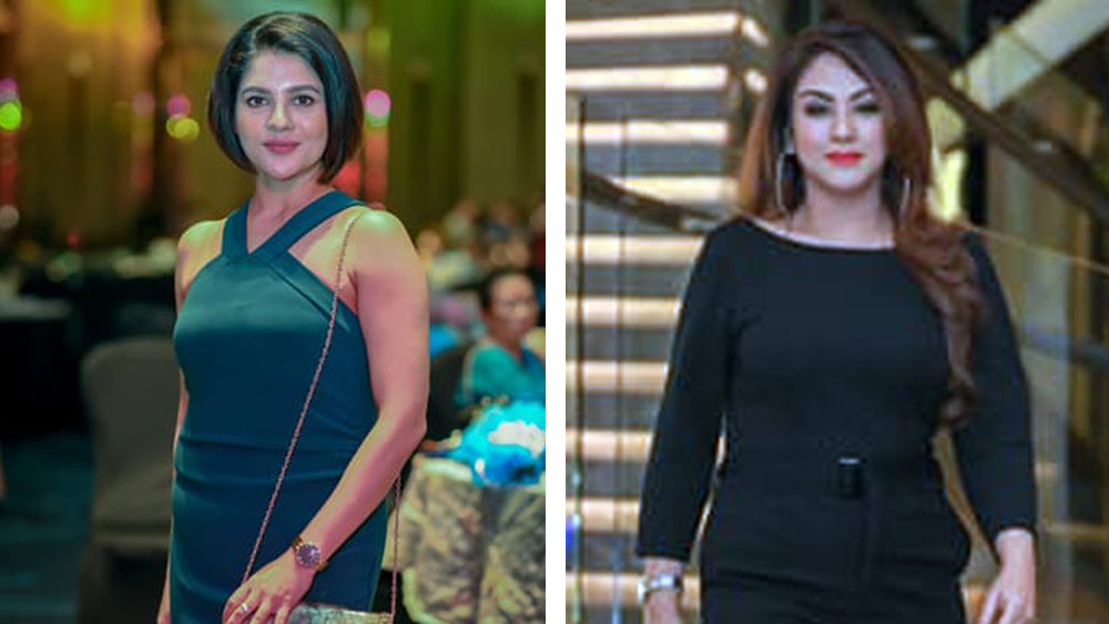  পায়েল সরকার এবং চান্দ্রেয়ী ঘোষ।