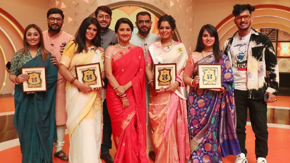 ‘দিদি নম্বর ১’-এ দোলের আমেজ।